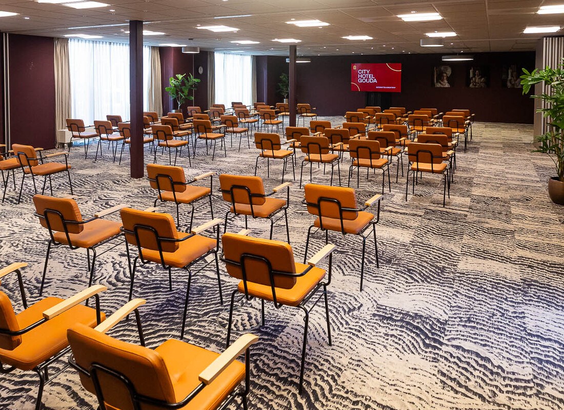 Grootste zaal City Hotel Gouda